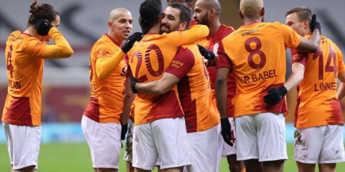 Galatasaray evinde şov yaptı. Denizlispor'a tam 6 gol attı