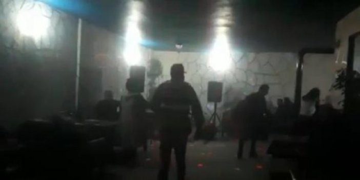 Elazığ'da jandarma restorana baskın yaptı