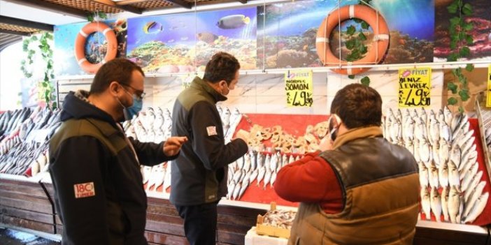 Kayseri'de Turna balığı satan işletmeye ceza