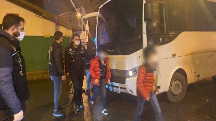 İstanbul'da dilenci çetesine şafak baskını. Çocuklar kurtarıldı