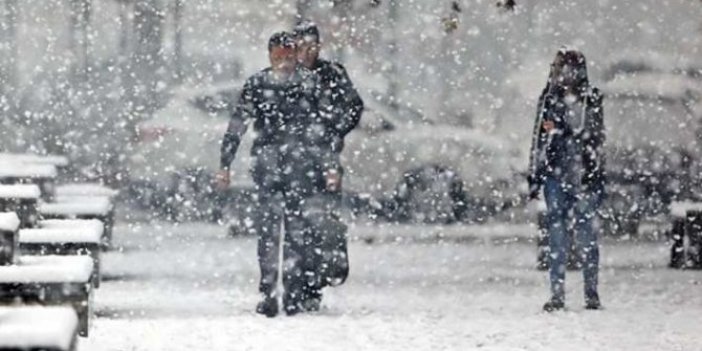 Meteoroloji 36 il için uyardı. Şehirler bembeyaz olacak