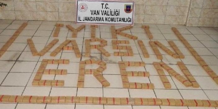 Van'da jandarma uyuşturucu ekiplerine göz açtırmıyor. Jandarmadan, İyi ki varsın Eren yazısı