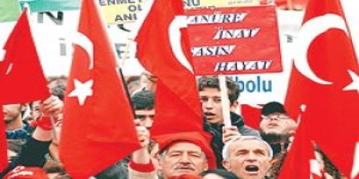 Çanakkale'de 'Altına Hayır' mitingi