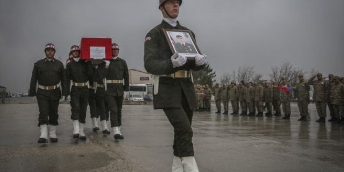 Şırnak şehidi uğurlandı! İnzibat gözyaşlarına boğuldu