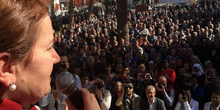 Meral Akşener'e Denizli'de yoğun ilgil