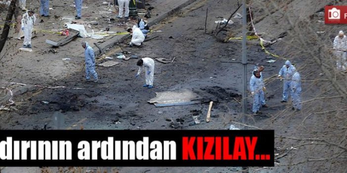 Terör saldırısının ardından Kızılay'da bu sabah