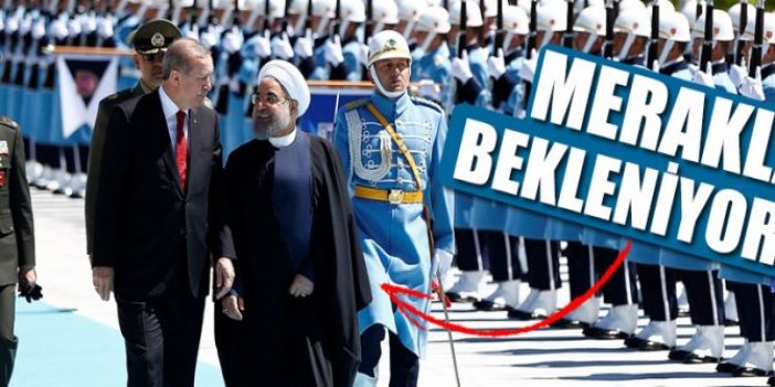 Erdoğan, Ruhani'yi böyle karşıladı