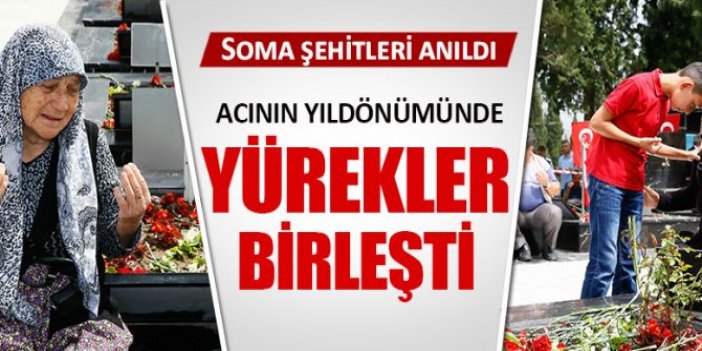 Acının yıldönümünde yürekler birleşti