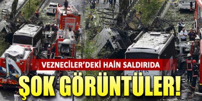 Bombalı saldırıda şok görüntüler!