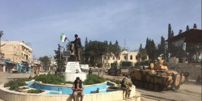 Afrin ele geçirildi. İşte ilk görüntüler