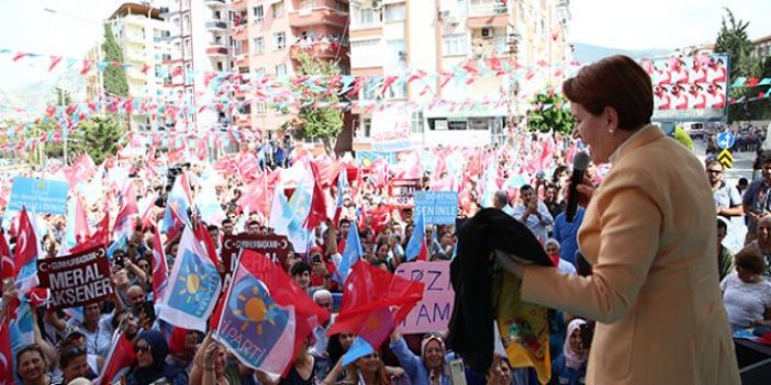 Meral Akşener Hatay'da konuştu