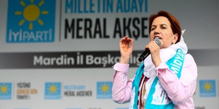 Akşener "Ortak tek bir dert var"