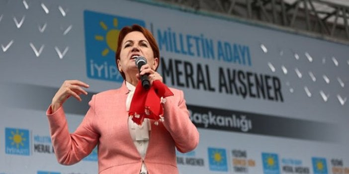 Akşener, "İnsanlar çalışa çalışa batıyor"