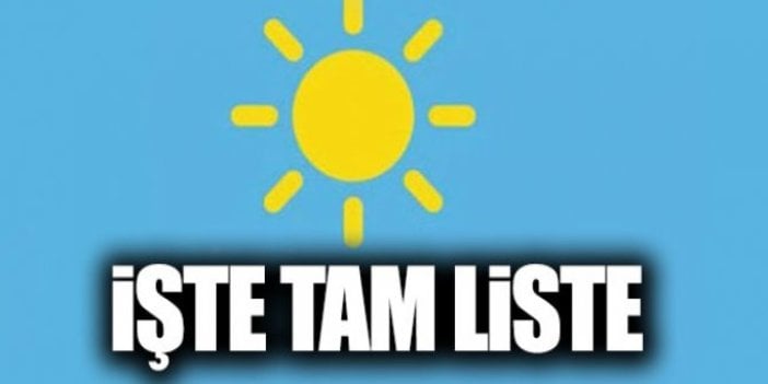 İYİ Parti ve CHP'nin iş birliği protokolü tam liste