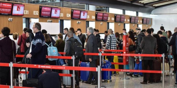 İstanbul Havalimanı'nda ara tatil yoğunluğu