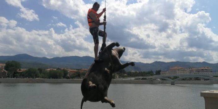 Kızılırmak Nehri'nden böyle kurtarıldı