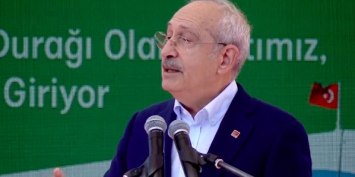 Kılıçdaroğlu temel atma töreninde konuştu