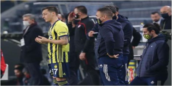 Fenerbahçeli Mesut Özil'den derbi sonrası açıklama