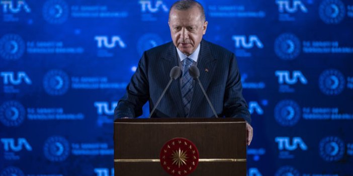 Erdoğan Türkiye’nin uzay programı açıkladı: 2023'te uzaya gideceğiz