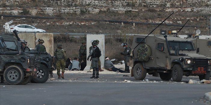 İsrail güçleri Batı Şeria'da 31 Filistinliyi gözaltına aldı