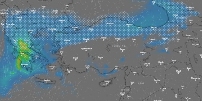 Cumartesi Pazar başımıza neler gelecek. Kar yağışı saat saat belli oldu. Herkes hazırlığını yapsın