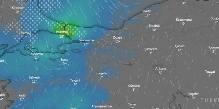 İstanbul'a günlerce yağacak karın saati belli oldu. Dünyaca ünlü meteoroloji sitesi açıkladı. İstanbul Valiliği de uyardı