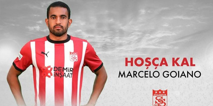 Sivasspor, Marcelo Goiano'nun sözleşmesini feshetti