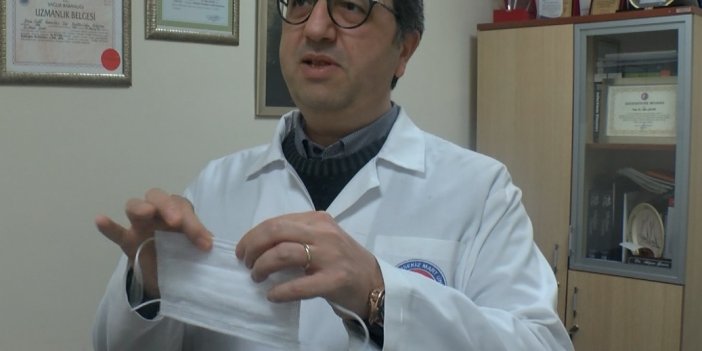 Türk profesör maskelerin virüse karşı koruyuculuğunun nasıl test edileceğini açıkladı