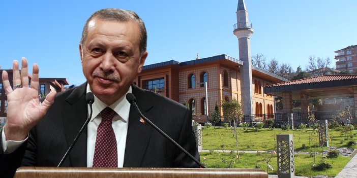 Erdoğan Rize'de cami açtı
