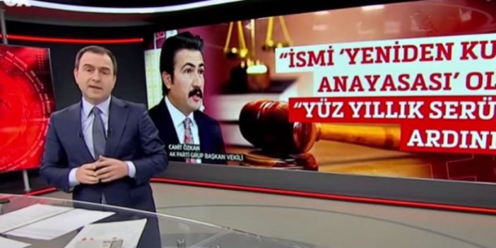 Selçuk Tepeli, Yeniden Kuruluş Anayasası olacak diyen AKP'liye canlı yayında ağzının payını verdi