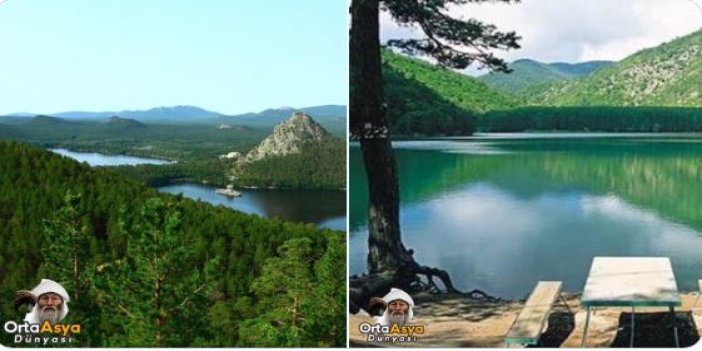 Kazakistan ve Türkiye'deki Borabay Gölleri'nin benzerliğine çok şaşıracaksınız. İkisinin de adı aynı