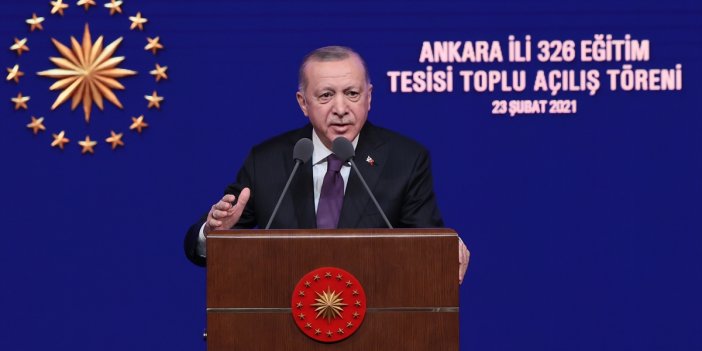 Erdoğan: Bir dönem Kuran eğitimi gizli saklı yürütüldü