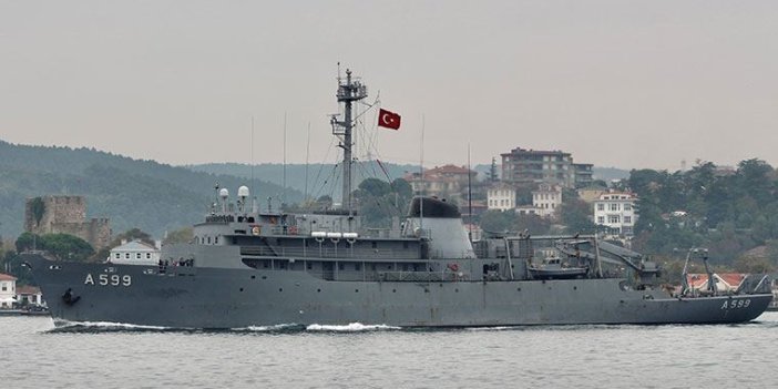 TCG Çeşme gemisi, Ege Denizi'nde Yunan F-16’ları tarafından taciz edildi
