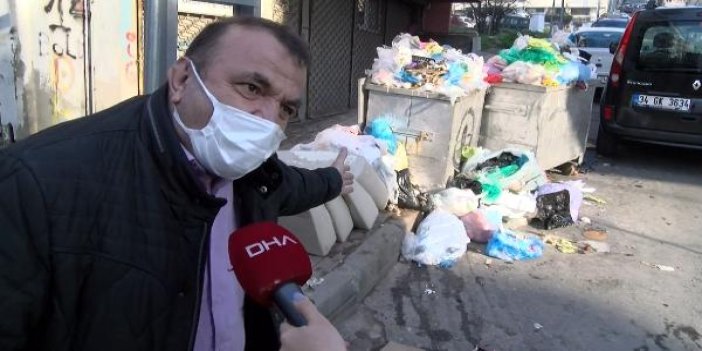 Maltepe'de çöp yığınları sokakları kapladı
