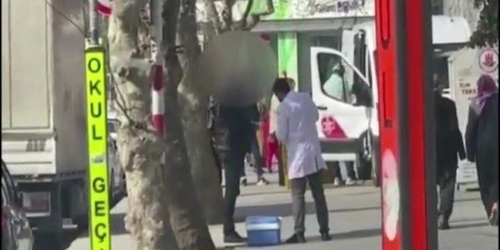 İstanbul'da parayla sahte korona test sonucu veriyorlar. Suriyeli Sahte doktordan sokak ortasında muayene