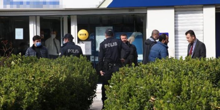 Banka soyguncusunu polis ikna etti. Diyarbakır'da hareketli anlar