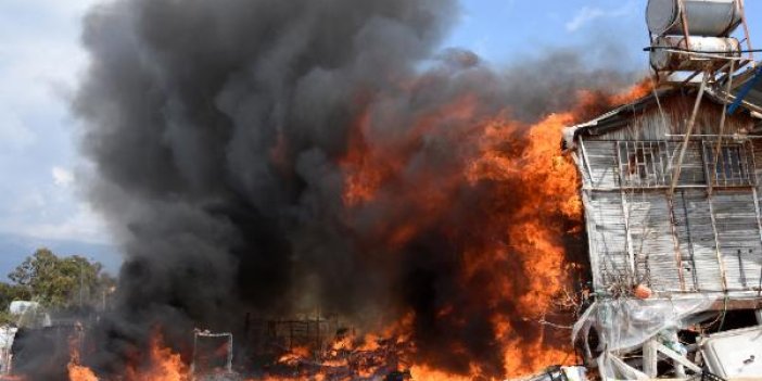 Antalya'da 3. kez yaktığı ateş faciaya neden oldu. İtfaiye bile çaresiz kaldı