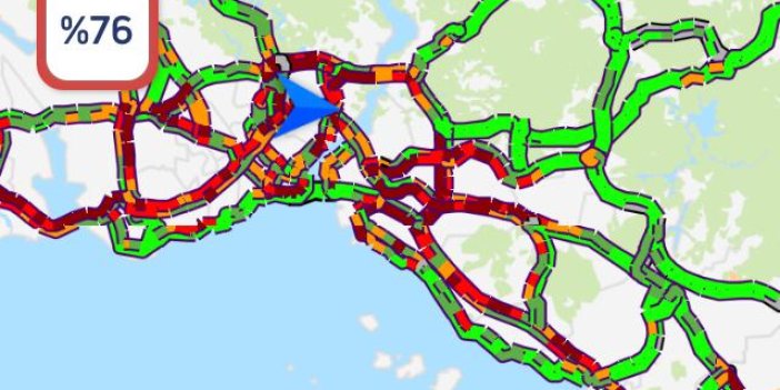 İstanbul trafiği felçten de öte. İstanbullunun çilesi bitmek bilmiyor