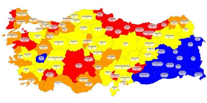 Vaka artışlarının en çok olduğu yerler AKP’nin kongre yaptığı iller oldu