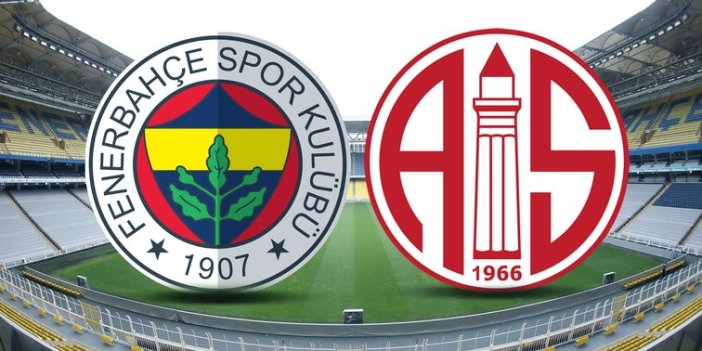 Fenerbahçe Antalya maçında puanlar paylaşıldı