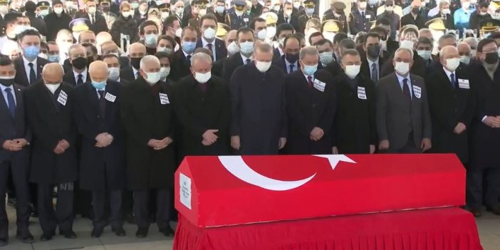 Türkiye Kahramanlarını uğurladı. Bitlis şehitleri için Ankara'da devlet töreni