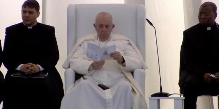 Papa Franciscus Kuran-ı Kerim dinledi