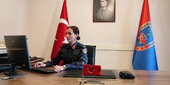 İstanbul'a ilk kadın jandarma karakol komutanı atandı