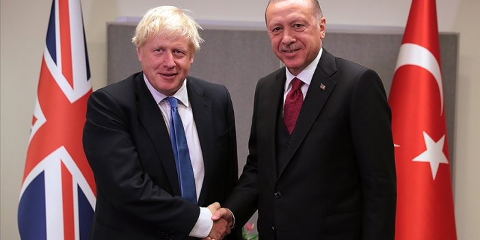 Erdoğan ile Boris Johnson görüştü
