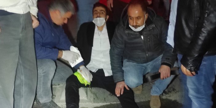 İstanbul'da kan donduran olay. Cadde ortasında yere yığıldı
