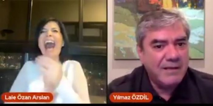 Yılmaz Özdil “Eminönü'nde emin olanlar vardı” diye anlattıkça gazeteci Lale Özan Arslan gülmekten soru soramadı