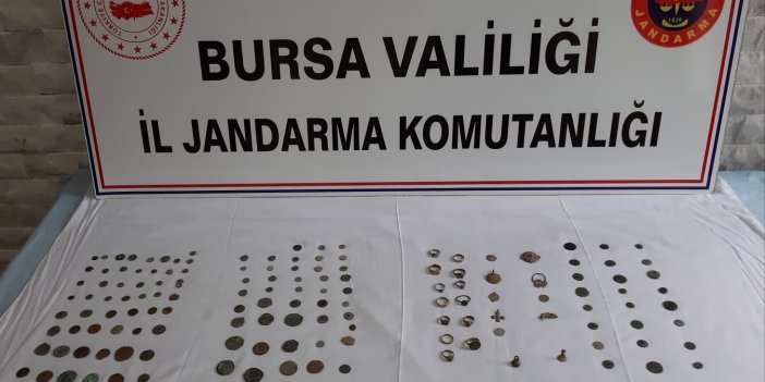 Bursa'da tarihi eser satıcıları suçüstü yakalandı