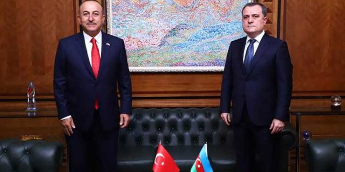 Çavuşoğlu Azerbaycanlı mevkidaşıyla görüştü