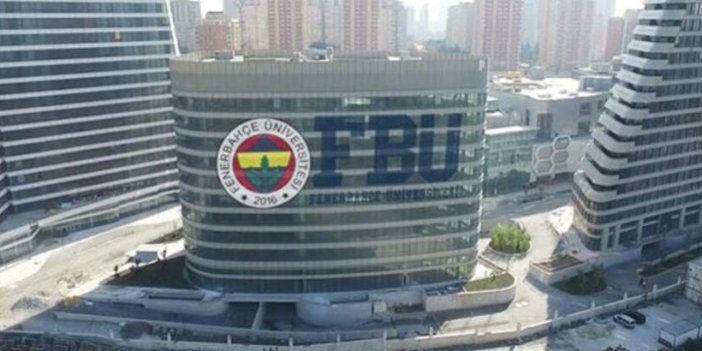 Fenerbahçe Üniversitesi böyle duyurdu