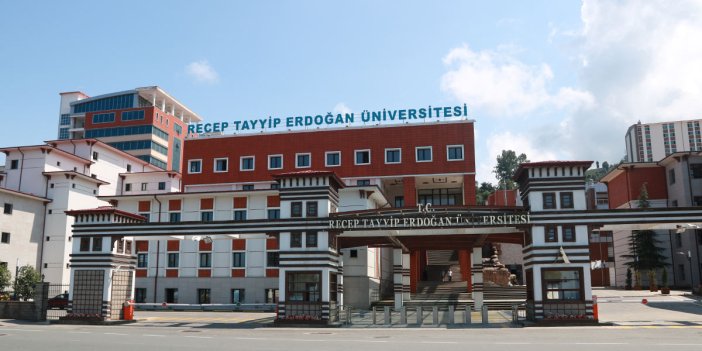 Recep Tayyip Erdoğan Üniversitesi ilan verdi